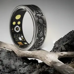 Rechargeable Smart Ring Fitness Monitor